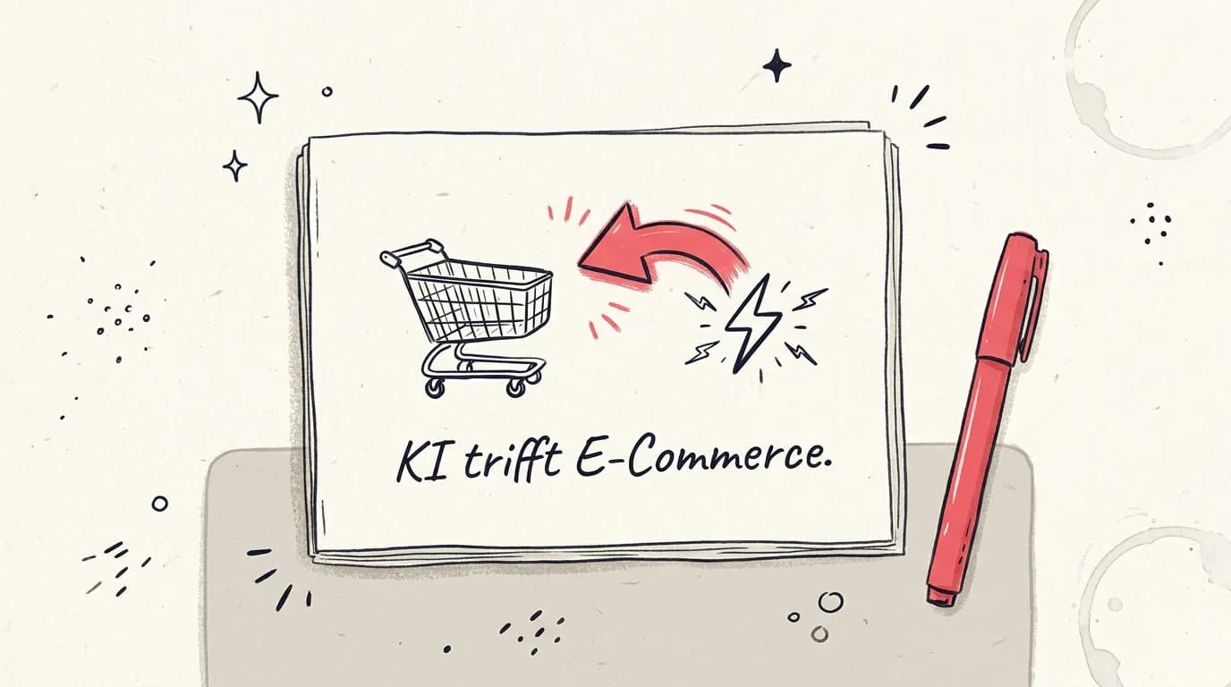 KI im E-Commerce: mehr Effizienz und Umsatz - Titelbild